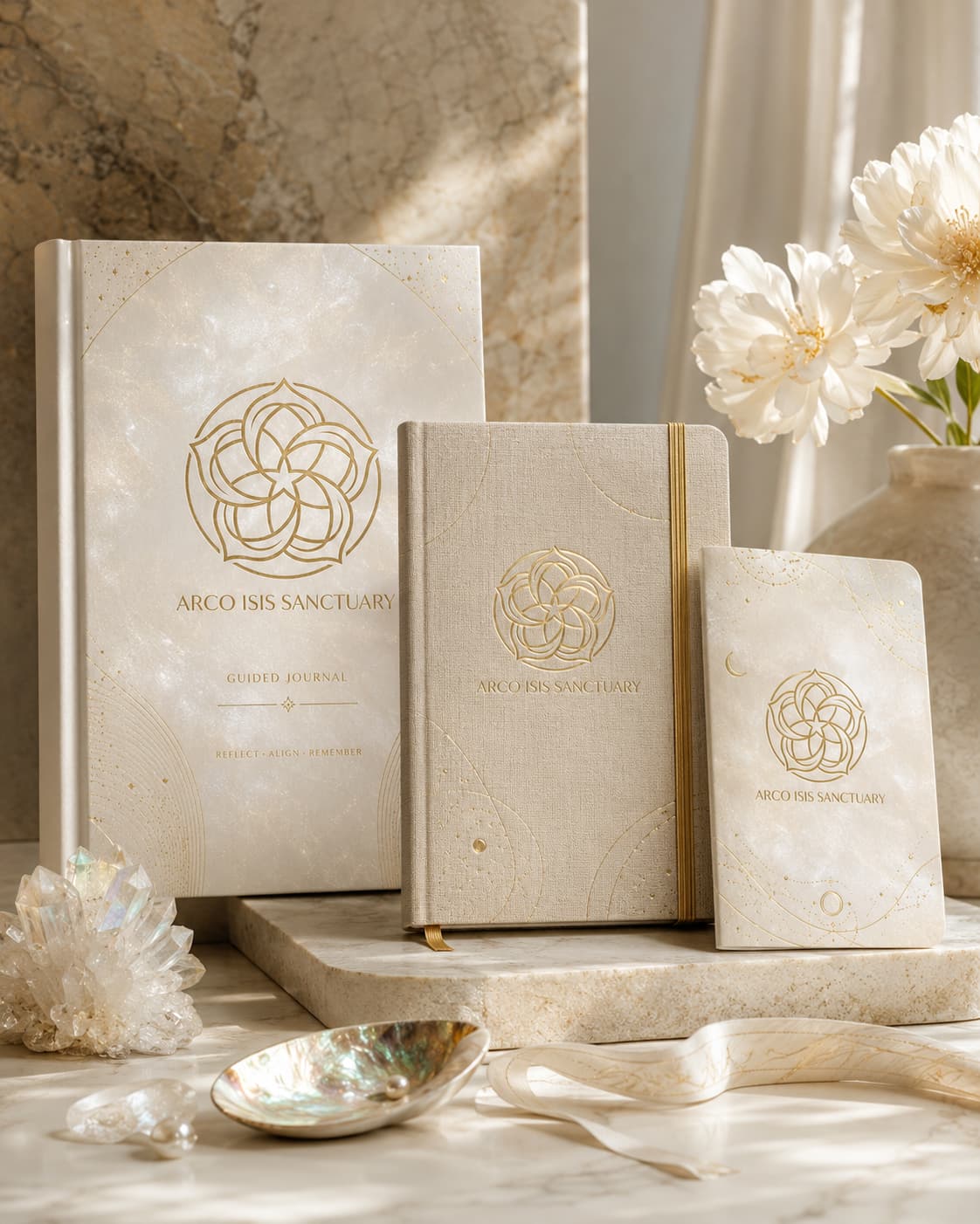 Arco Isis journaling mockup