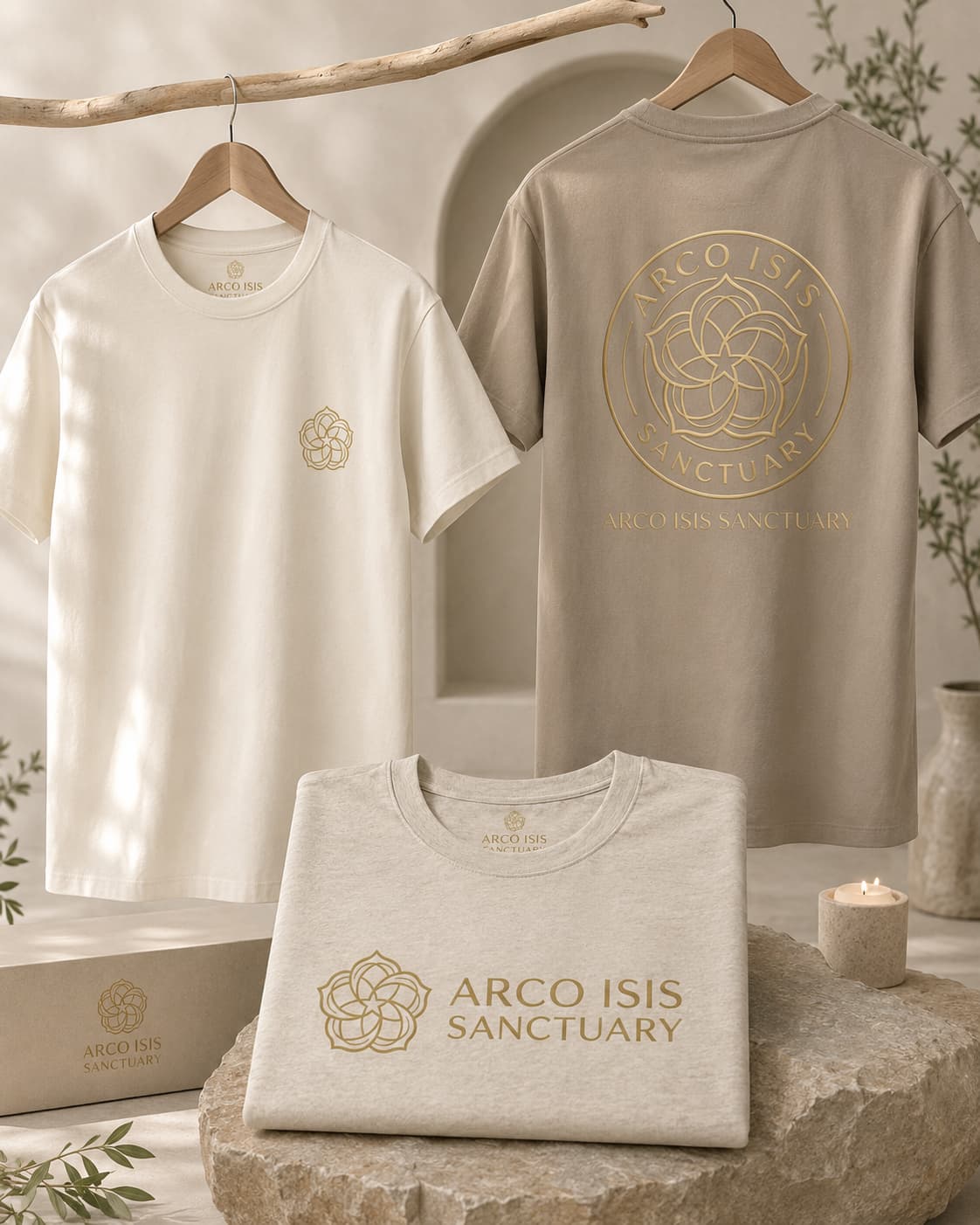 Arco Isis t-shirt mockup